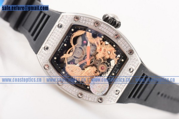 Perfect Replica Richard Mille RM 51-01 Tourbillon Tiger and Dragon Watch RM 51-01 - Click Image to Close